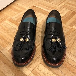 Stuart Weitzman Black Manila Loafer 6.5W